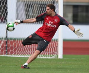 Martinez goal kick