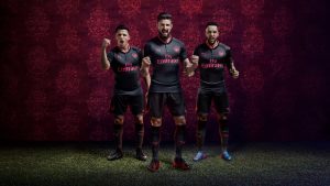 Posing in the kit