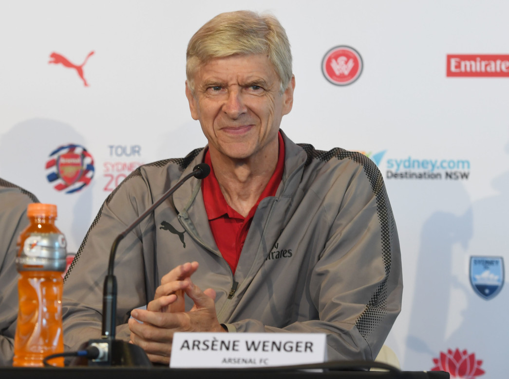 Smiling Wenger