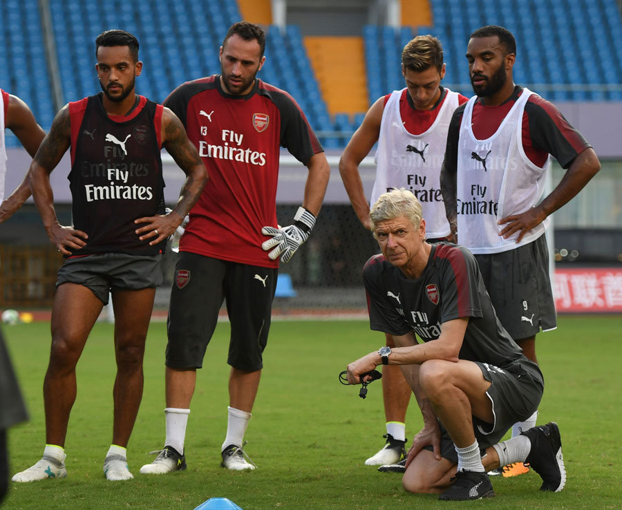 Wenger and meeting