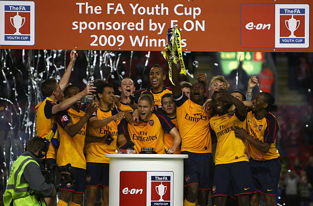 arsenal youth fa cup win 2009
