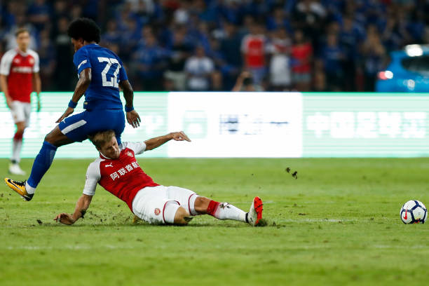 Below par performances taint pre-season tour: player ratings v Chelsea 6 monreal pre season chelsea