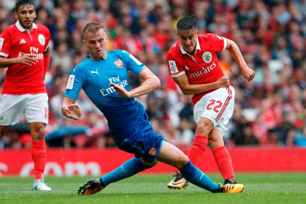 Rob Holding in talks to leave Arsenal on loan 5 rob holding v benfica