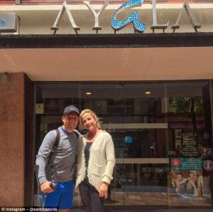 santi cazorla outside gym