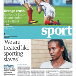 170804 guardian sport front page