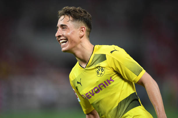 Emre Mor of Borussia Dortmund