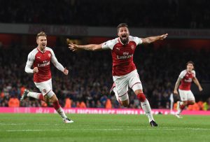 Giroud celebration