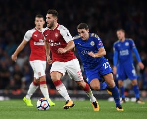 Kolasinac dribbles