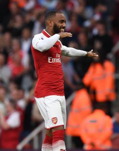 Lacazette celebration 2