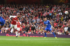Lacazette first goal