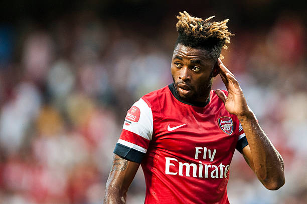 Alex Song to take legal action after being sacked 2 SO KON PO, HONG KONG - JULY 29: Alex Song of Arsenal FC reacts during the pre-season Asian Tour friendly match between Kitchee FC and Arsenal at Hong Kong Stadium on July 29, 2012 in Hong Kong. (Photo by Victor Fraile/Getty Images)
