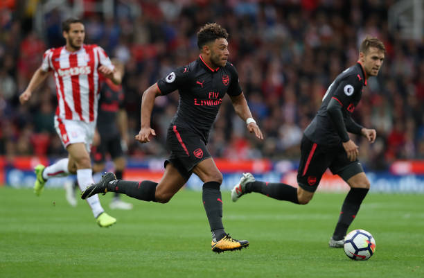 How Wenger's tactics set Arsenal up for a fall at Anfield 2 ox rambo stoke