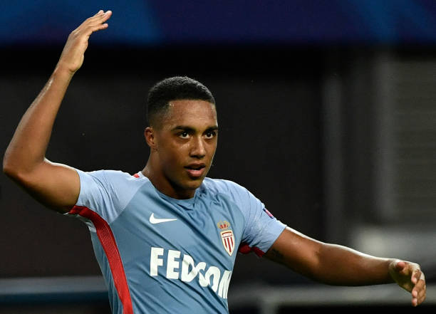 Youri Tielemans Monaco v Leipzig