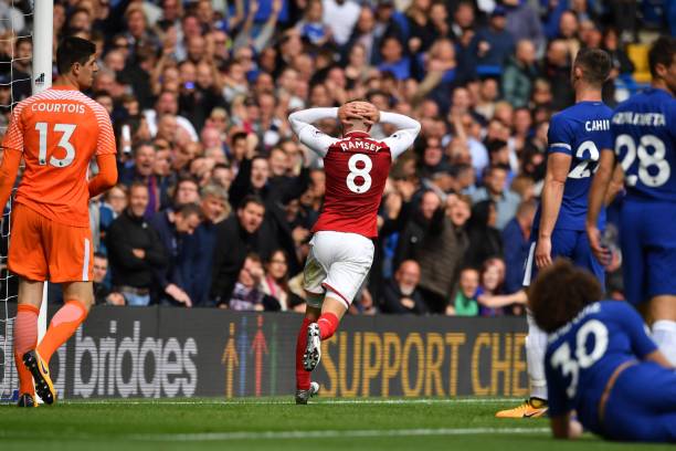 aaron ramsey v chelsea