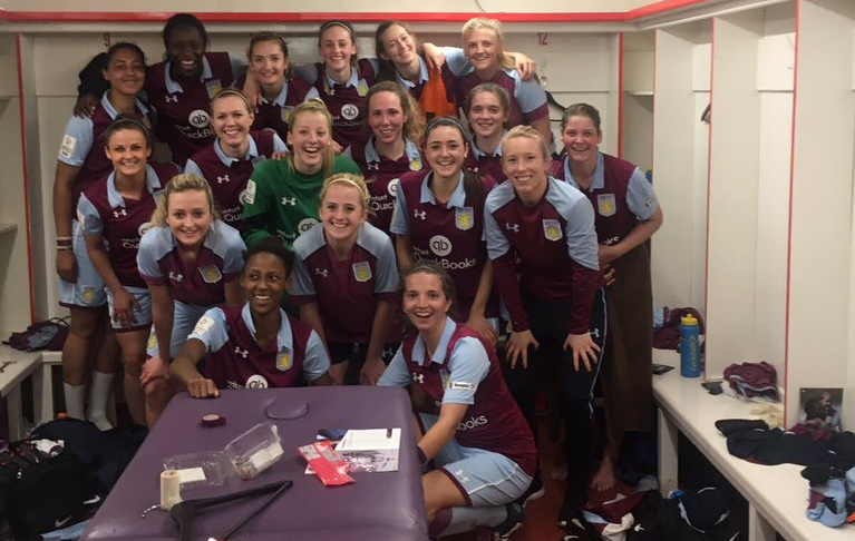 aston villa ladies together