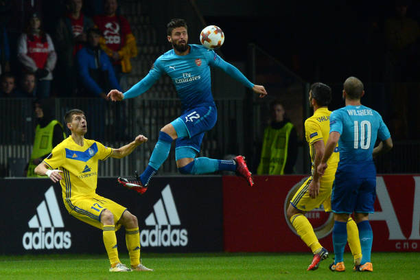 olivier giroud v bate borisov
