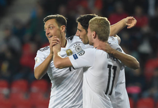 ozil germany czech
