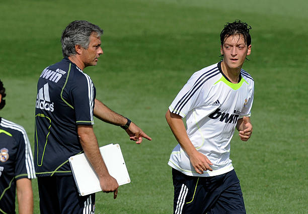 Mesut Ozil's camp get 'encouraging' feedback from Manchester United ahead of free transfer 2 ozil mourinho
