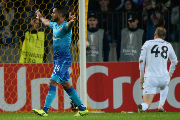 Pellegrino confirms interest in Walcott 2 theo walcott bate borisov