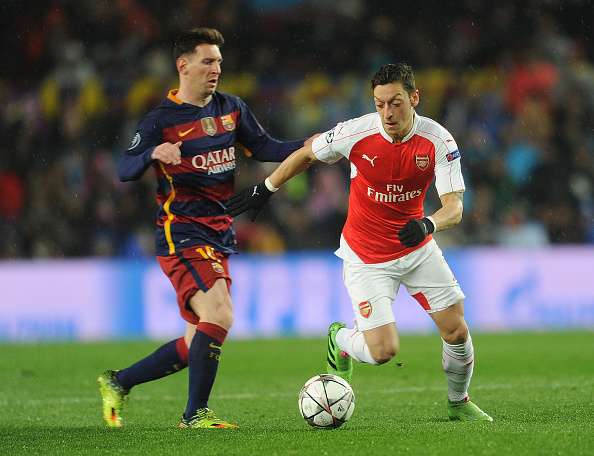 Messi Ozil