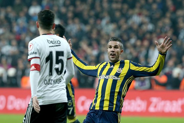 Van Persie Ozyakup celebration