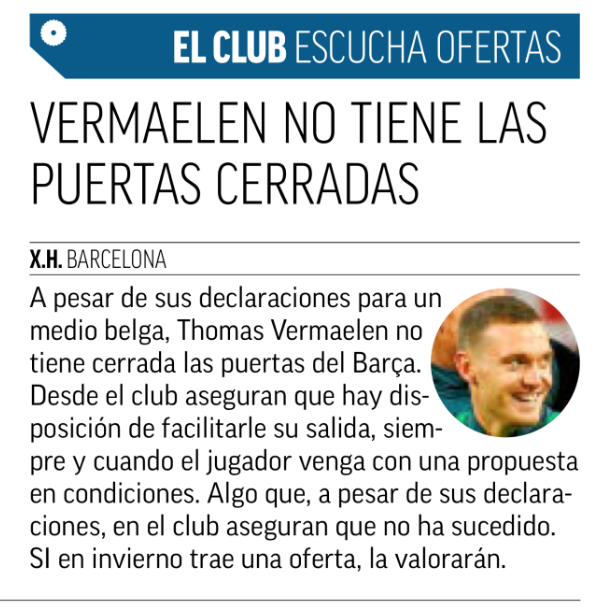 Barcelona deny Vermaelen exit claims 2 Vermaelen Barcelona