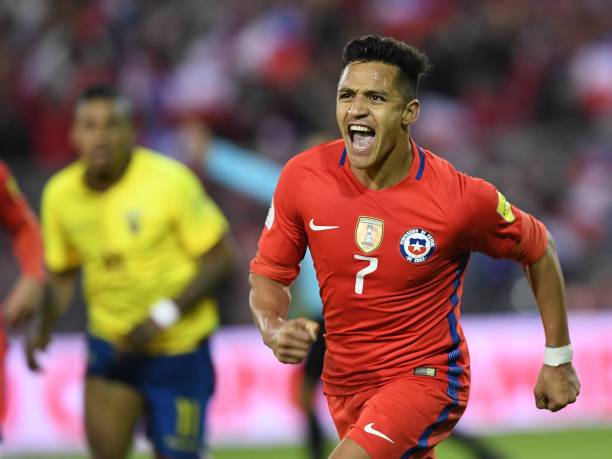 alexis sanchez chile v ecu