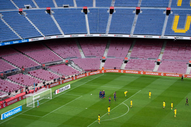 barcelona behind closed doors