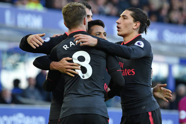 bellerin alexis xhaka ramsey everton