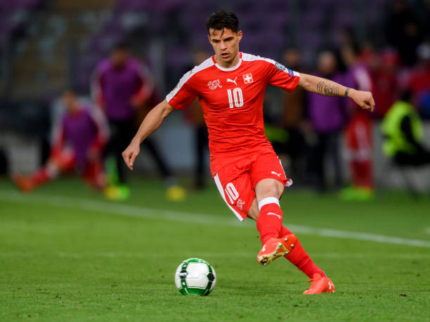 Granit Xhaka hails Cristiano Ronaldo ahead of Portugal clash 2 granit xhaka switzerland 2
