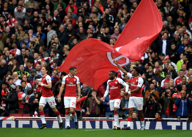 iwobi lacazette bellerin xhaka v brighton