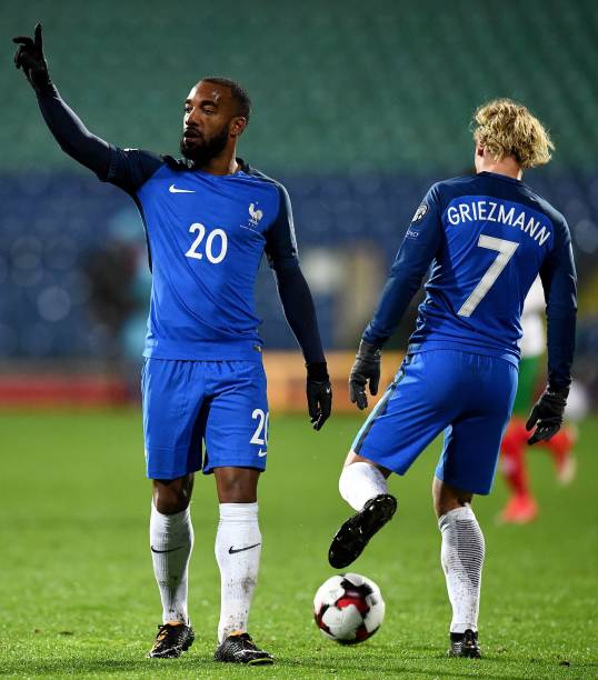 lacazette griezmann