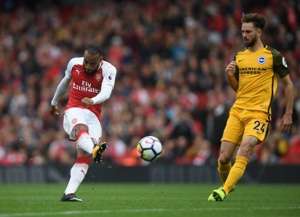 lacazette v brighton