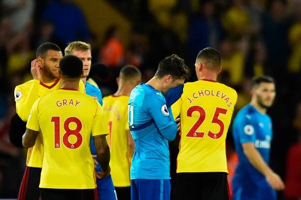 mesut ozil arsenal watford