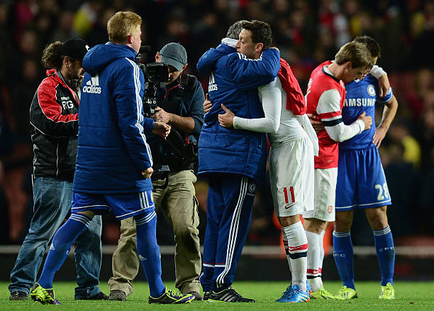 mesut ozil jose mourinho