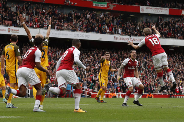 nacho monreal scores brighton 2