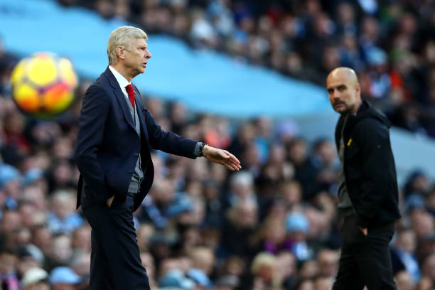 arsene wenger pep guardiola 2