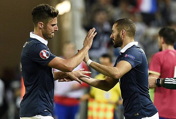 Benzema: Giroud is good playing with his back to goal 2 giroud beznema