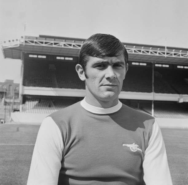 Unsung Arsenal heroes: Peter Simpson 2 English footballer Peter Simpson of Arsenal F.C., 8th August 1969. (Photo by Michael Webb/Keystone/Hulton Archive/Getty Images)