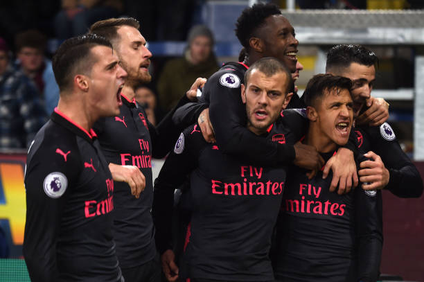 ramsey xhaka welbeck wilshere alexis kolasinac burnley