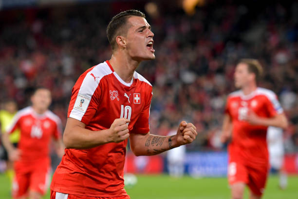 xhaka switzerland