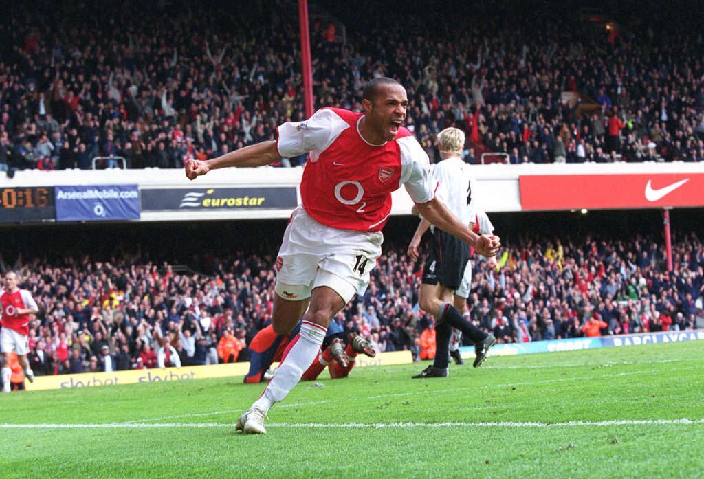 Arsenal legend to receive Lifetime Achievement award 3 Henry 2nd Goal 6 040409AFC