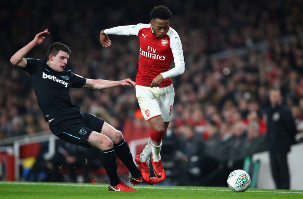 Holding: Arsenal's academy players fit in well 2 Joe Willock
