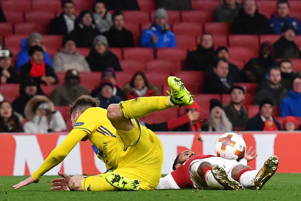 arsenal v bate