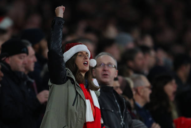 arsenal v liverpool fan