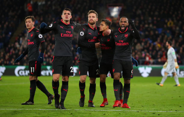 Did Alexis celebration really reveal a dressing room split at Arsenal? 2 arsenal v palace