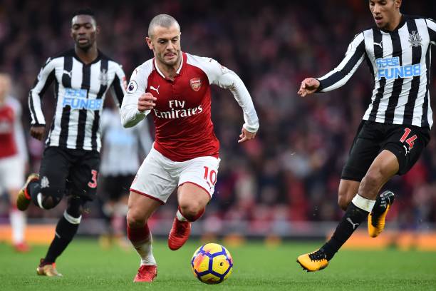 jack wilshere v newcastle