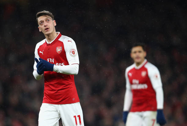 mesut ozil alexis sanchez arsenal