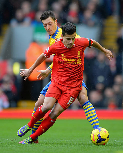 mesut ozil coutinho