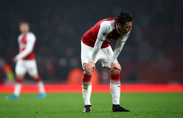 mesut ozil v united